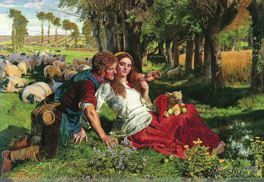  威廉·霍尔曼·亨特 William Holman Hunt 高清作品欣赏