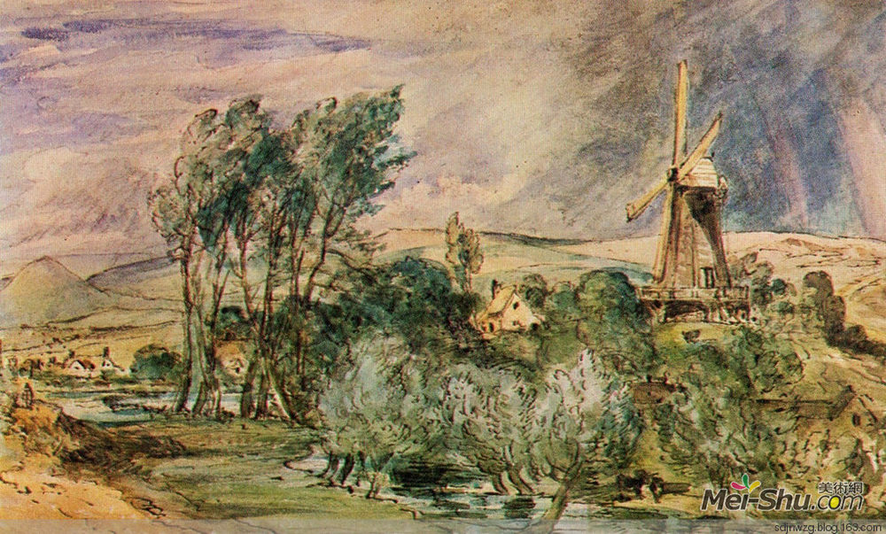  约翰·康斯太勃尔 John Constable 高清作品欣赏