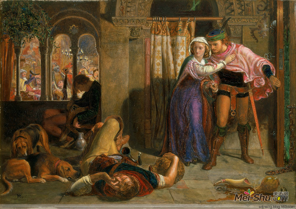  威廉·霍尔曼·亨特 William Holman Hunt 高清作品欣赏