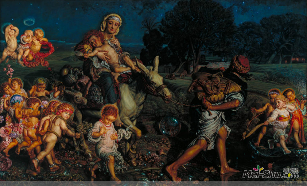  威廉·霍尔曼·亨特 William Holman Hunt 高清作品欣赏
