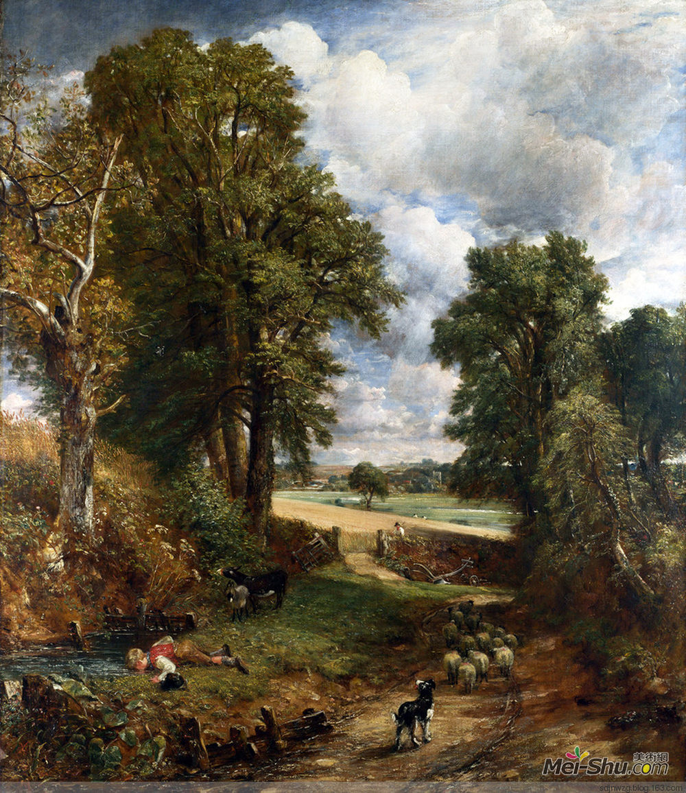             英国 1826年，143x122cm，布油彩，伦敦国家美术馆