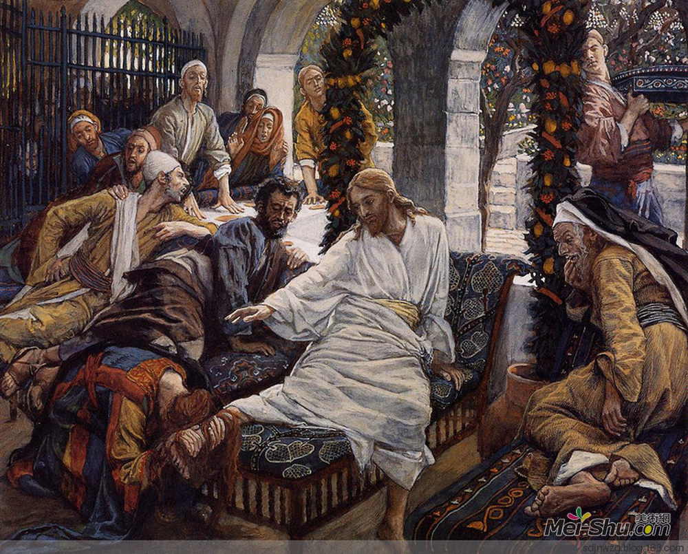  雅姆·蒂索 James Jacques Joseph Tissot 1836--190高清作品欣赏