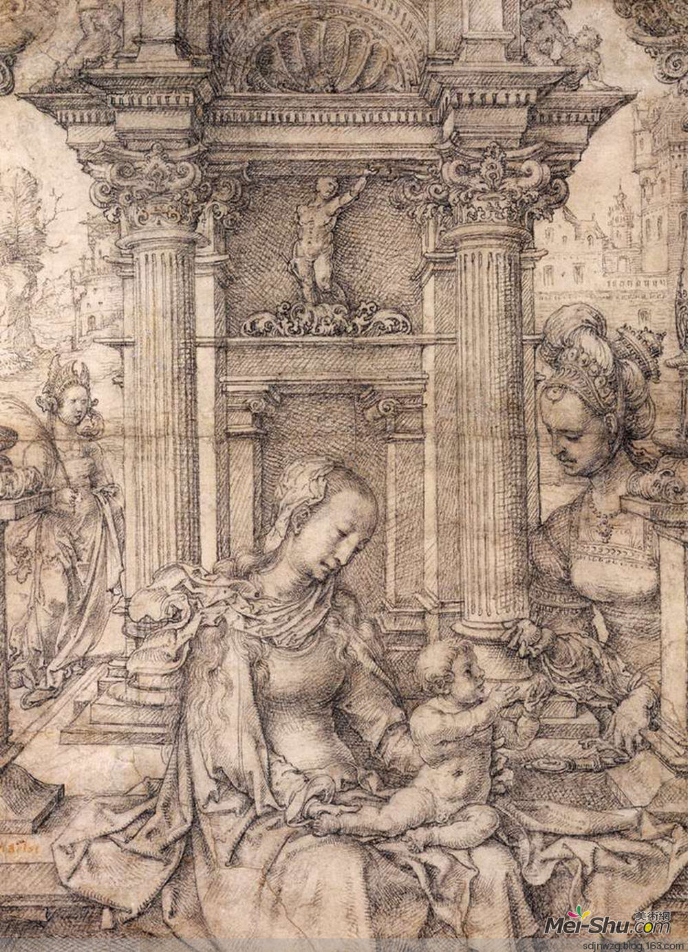  约翰·戈塞特 Jan Gossaert 高清作品欣赏