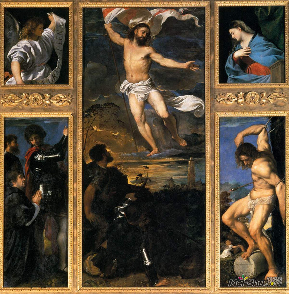  提香·韦切利奥 Tiziano Vecellio 1485-157高清作品欣赏