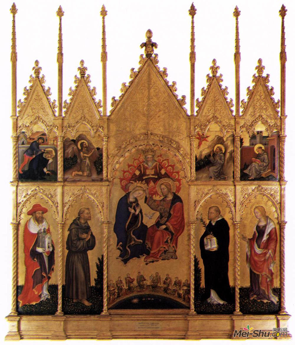 詹蒂莱·达·法布里亚诺 Gentile Da Fabriano 1370-142高清作品欣赏