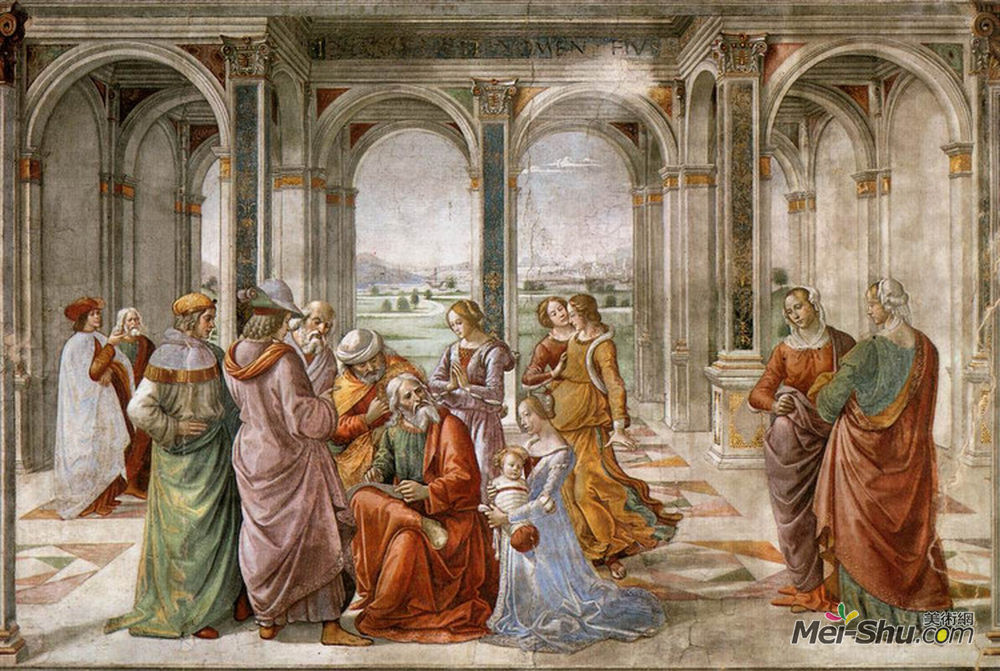  多梅尼科·基兰达约 Domenico Ghirlandaio 高清作品欣赏