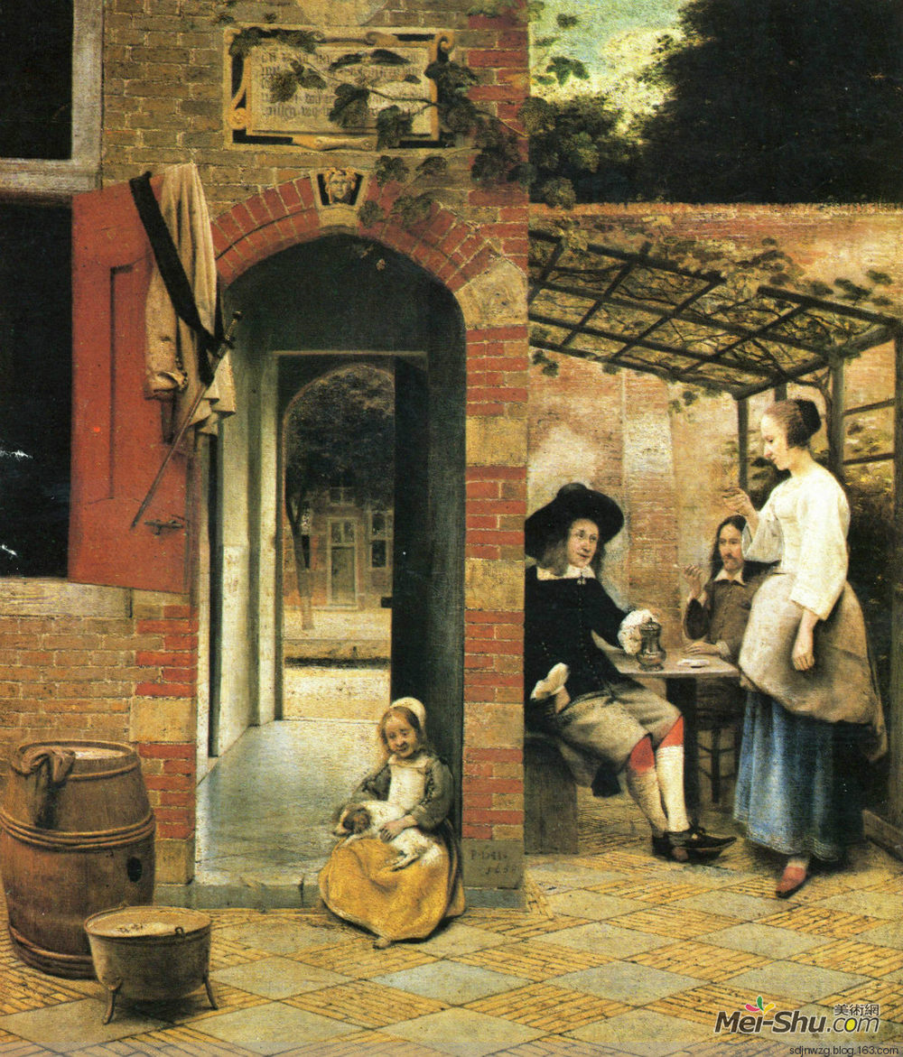  彼得·德·霍赫 Pieter de Hooch 高清作品欣赏