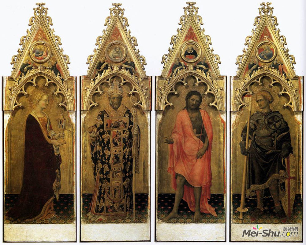 詹蒂莱·达·法布里亚诺 Gentile Da Fabriano 1370-142高清作品欣赏