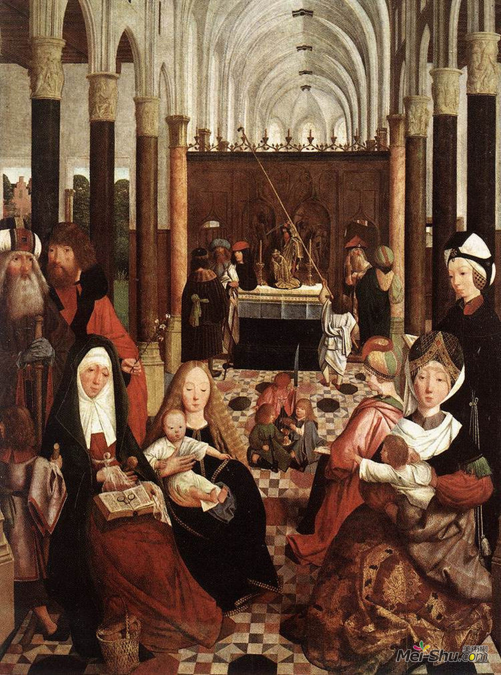  盖尔特根·托特·辛特·扬斯 Geertgen tot Sint Jans 1460-149高清作品欣赏