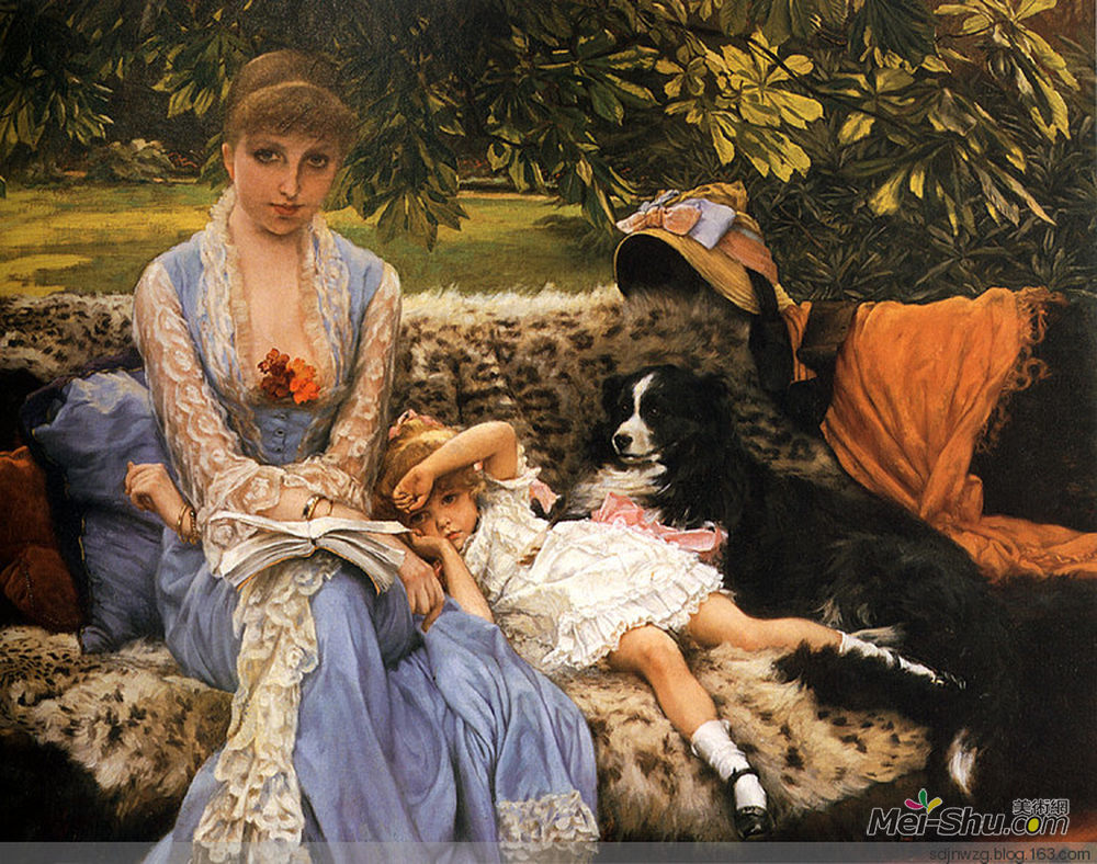  雅姆·蒂索 James Jacques Joseph Tissot 1836--190高清作品欣赏