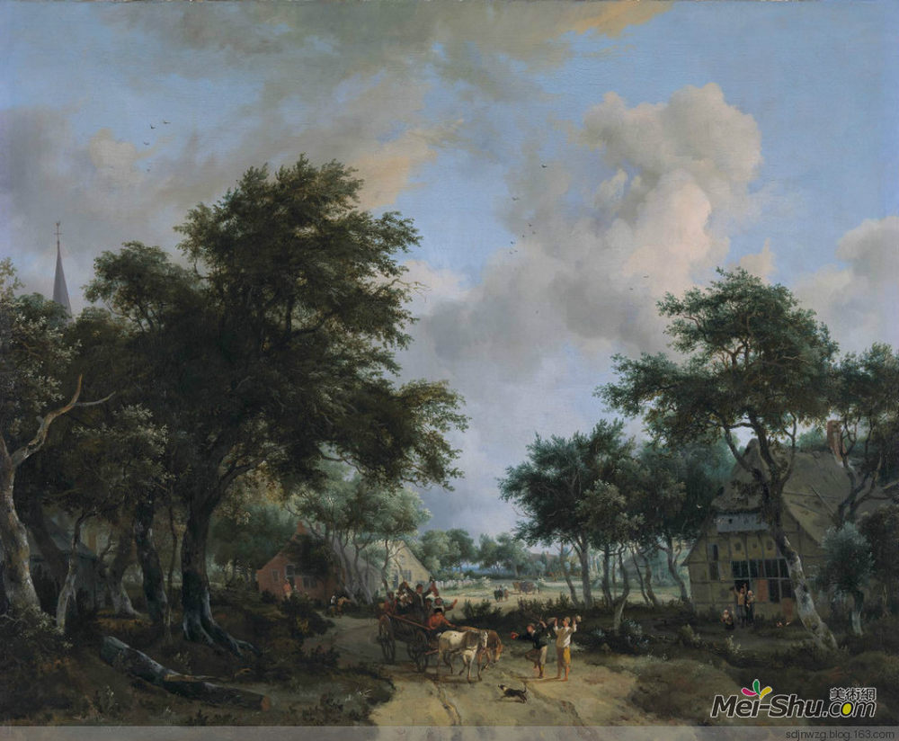  梅因德尔特·霍贝玛 Meindert Hobbema 高清作品欣赏