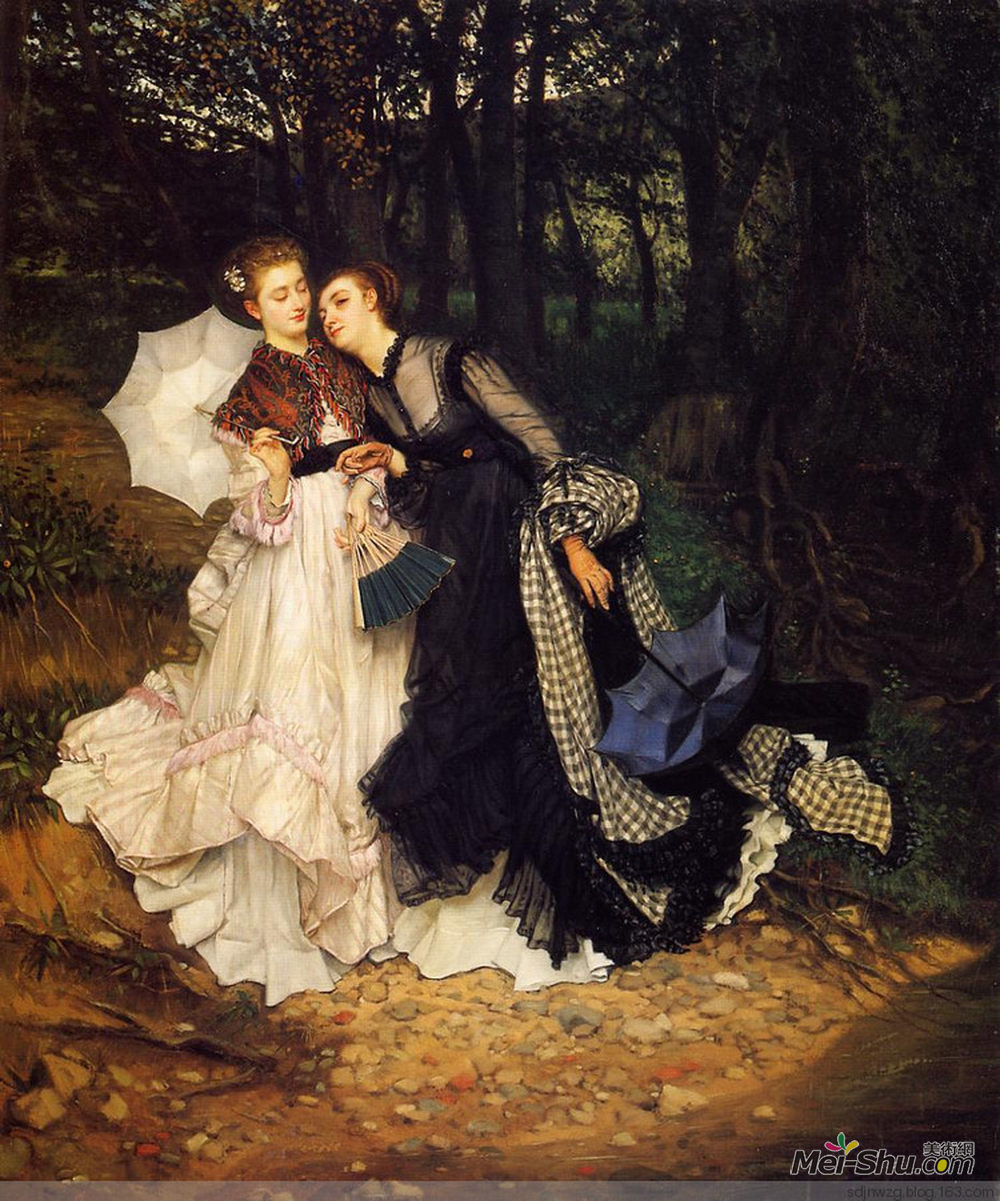  雅姆·蒂索 James Jacques Joseph Tissot 1836--190高清作品欣赏