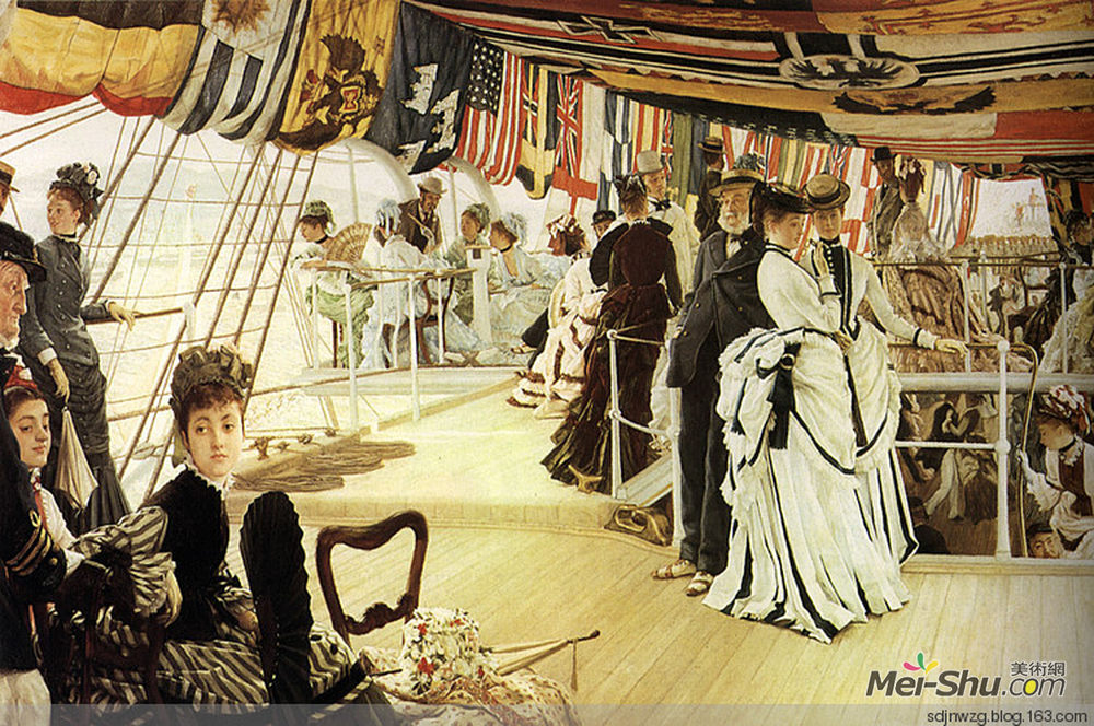  雅姆·蒂索 James Jacques Joseph Tissot 1836--190高清作品欣赏