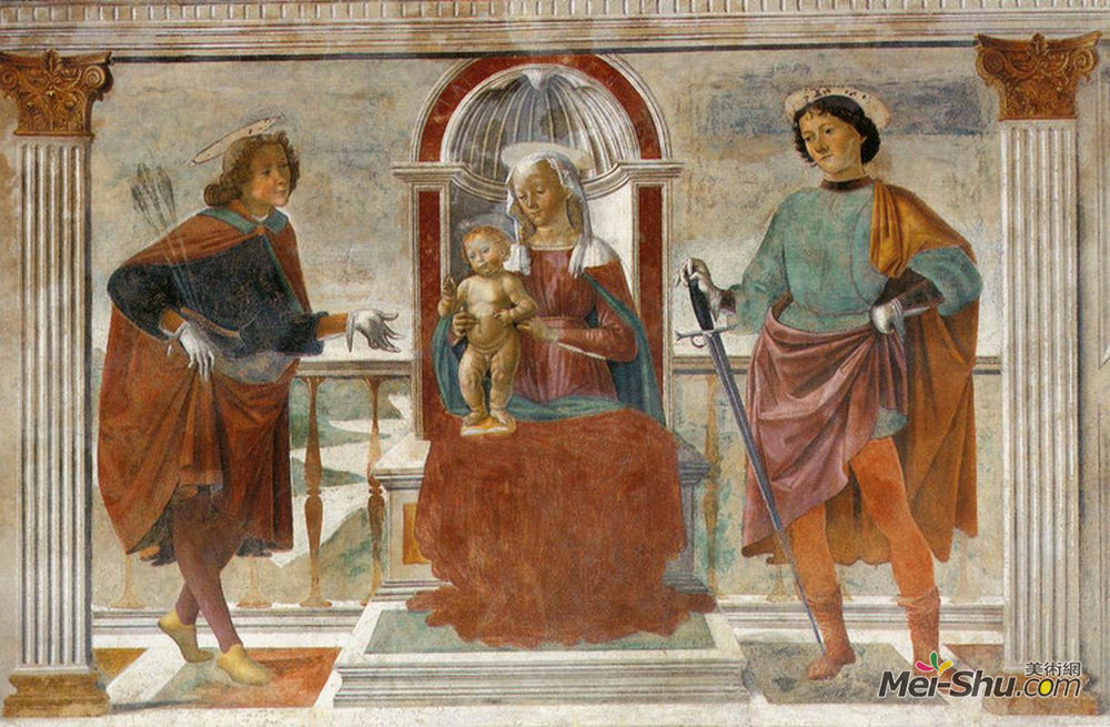  多梅尼科·基兰达约 Domenico Ghirlandaio 高清作品欣赏