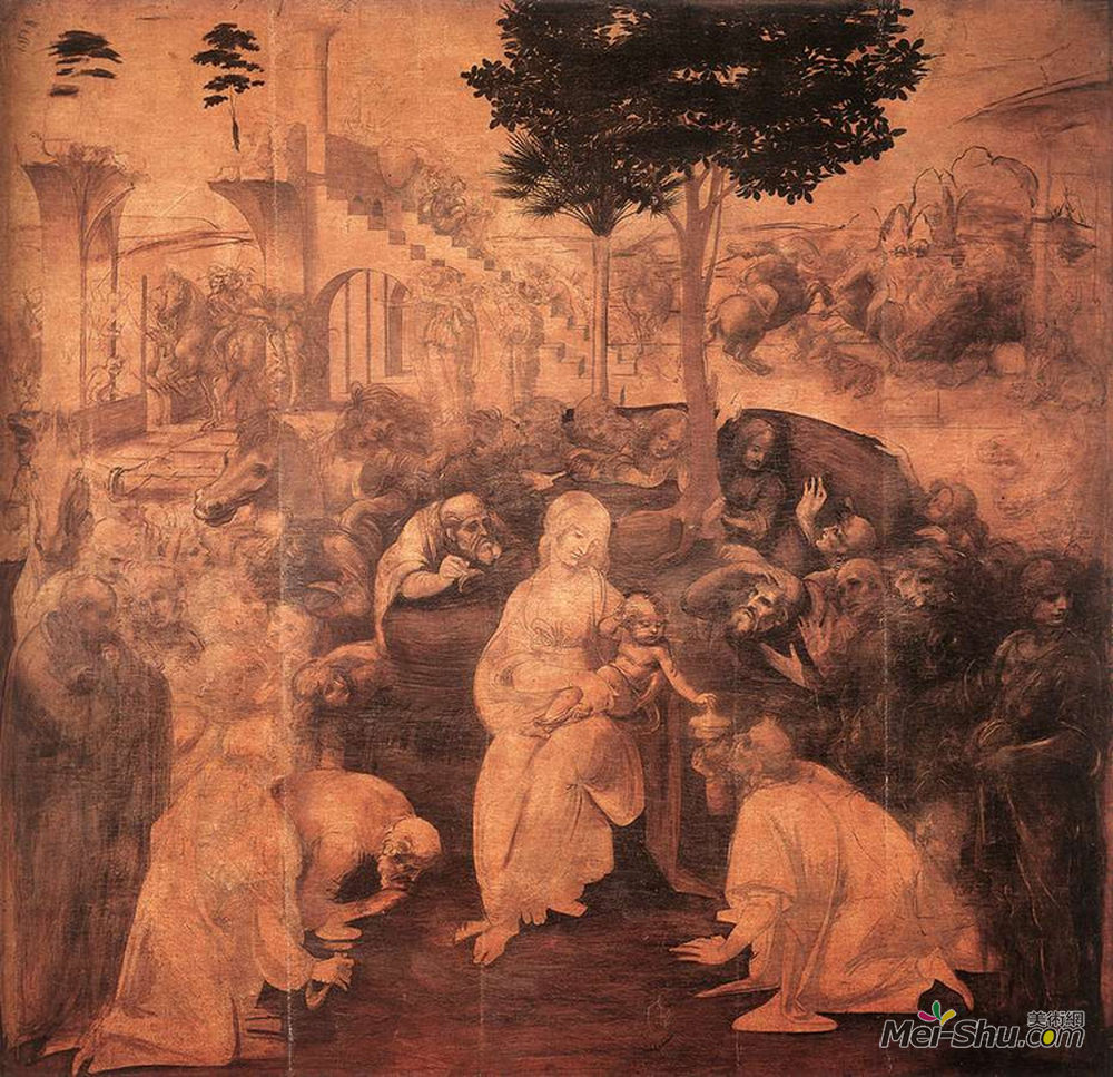  雷奥纳多·达·芬奇 Leonardo da Vinci 高清作品欣赏