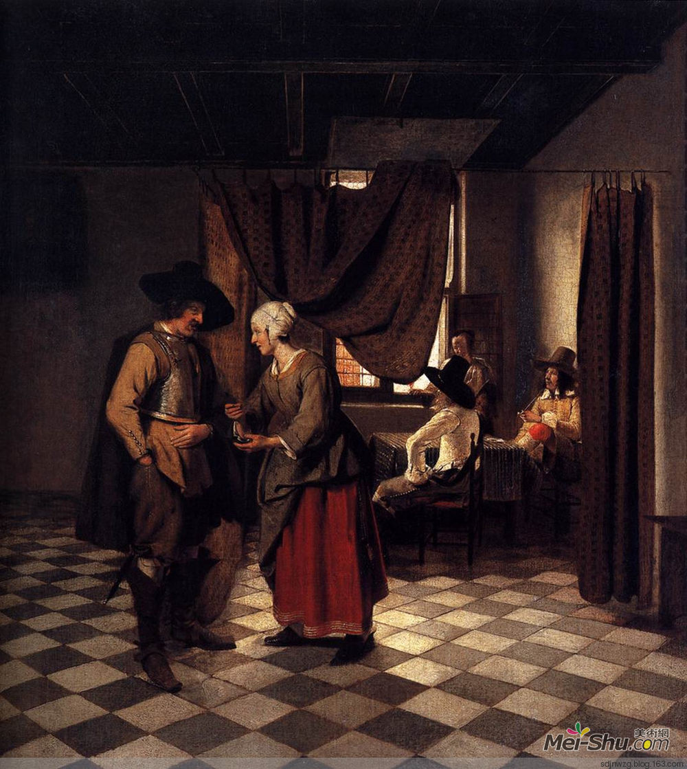  彼得·德·霍赫 Pieter de Hooch 高清作品欣赏