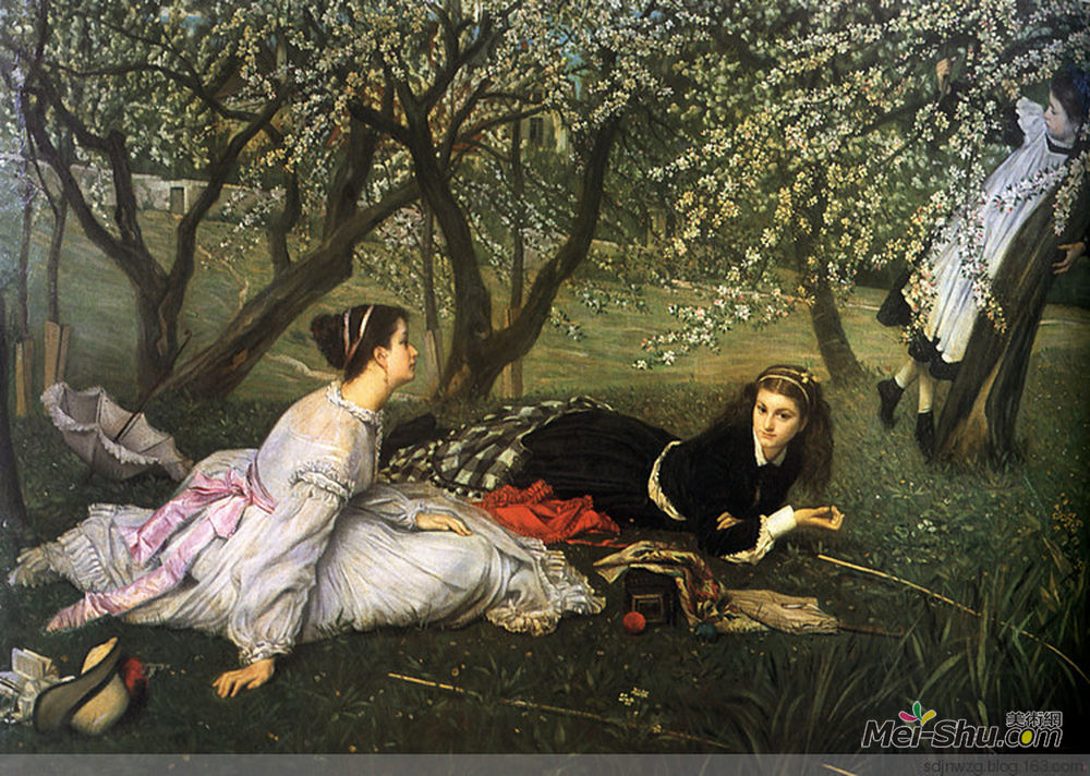  雅姆·蒂索 James Jacques Joseph Tissot 1836--190高清作品欣赏