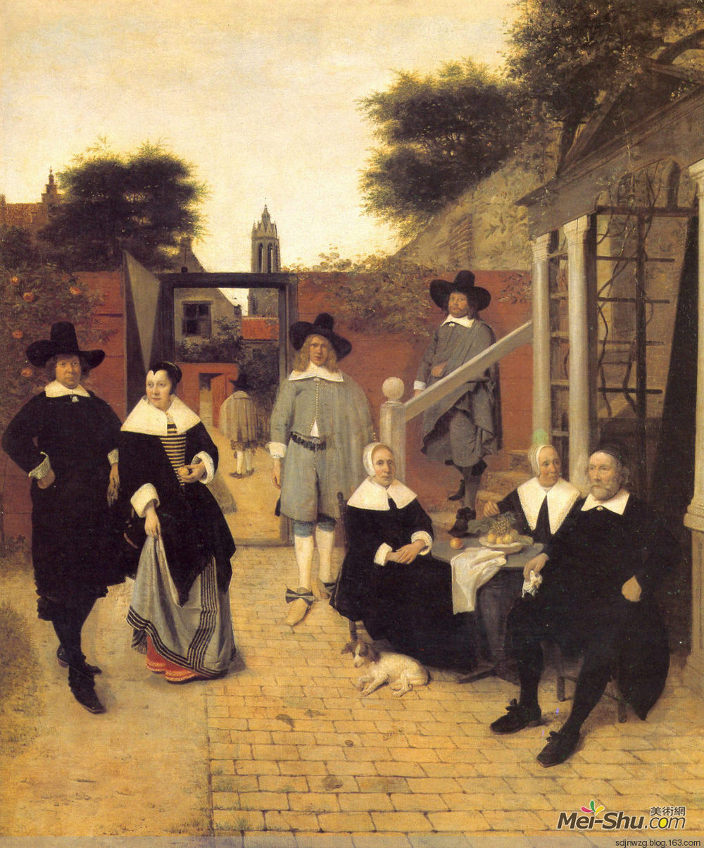  彼得·德·霍赫 Pieter de Hooch 高清作品欣赏