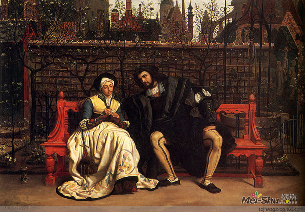  雅姆·蒂索 James Jacques Joseph Tissot 1836--190高清作品欣赏