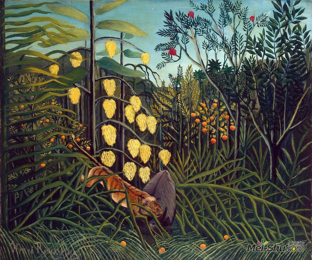  亨利·卢梭 Henri Rousseau 1844－191高清作品欣赏