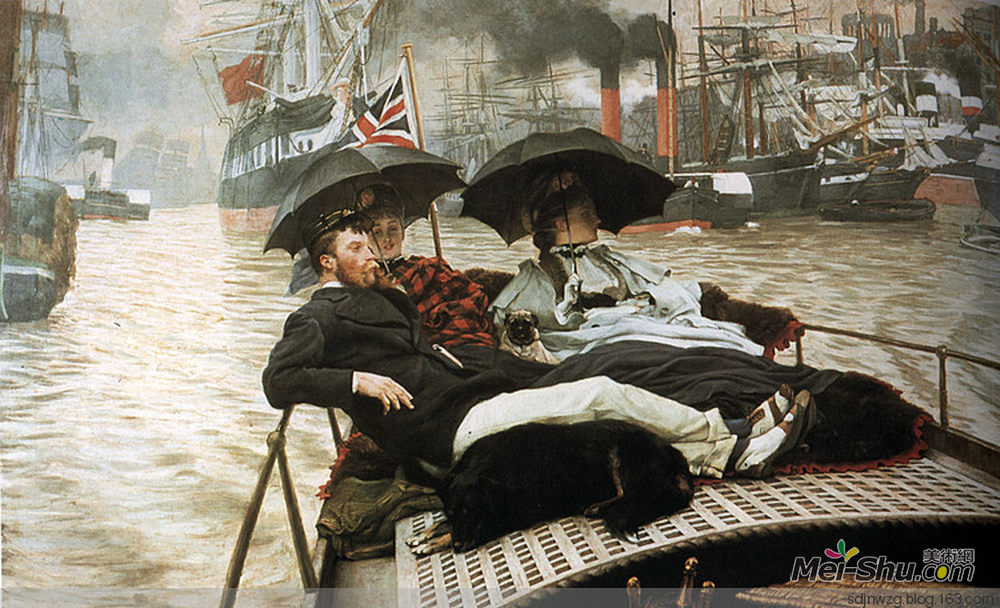  雅姆·蒂索 James Jacques Joseph Tissot 1836--190高清作品欣赏
