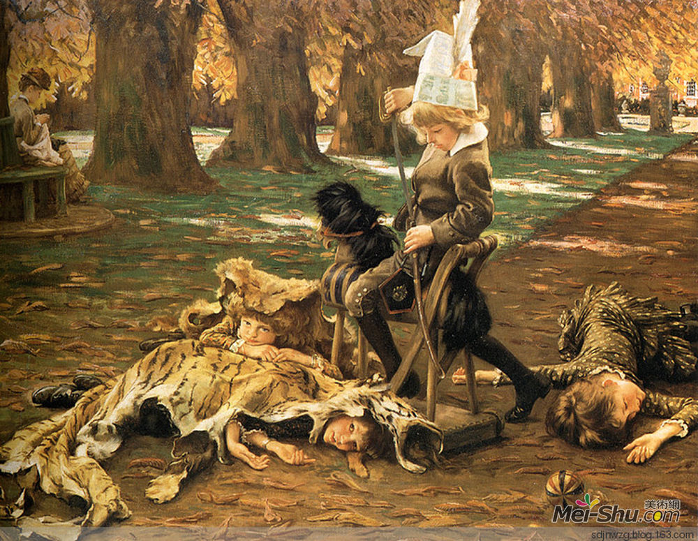  雅姆·蒂索 James Jacques Joseph Tissot 1836--190高清作品欣赏