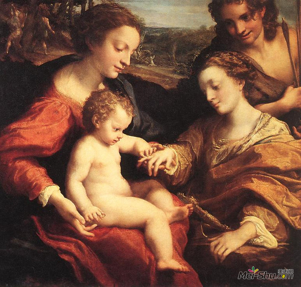  安东尼奥·柯勒乔 Correggio 1489-153高清作品欣赏