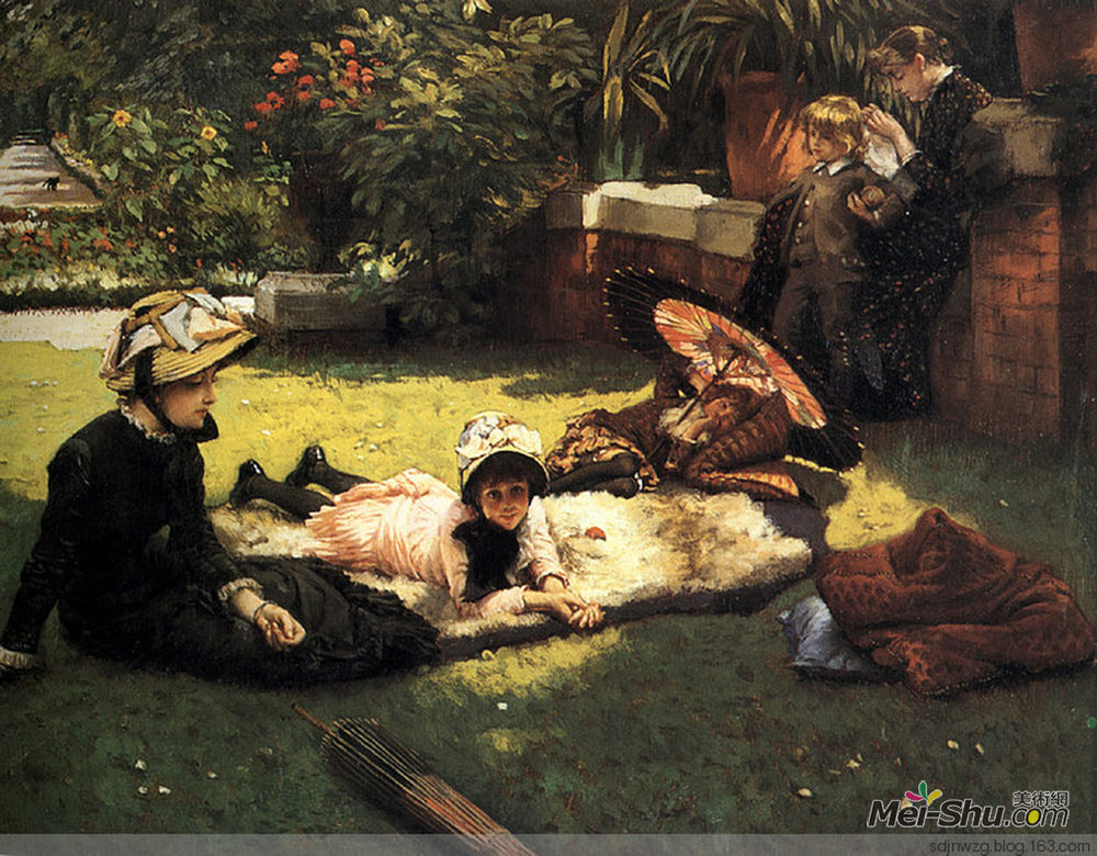  雅姆·蒂索 James Jacques Joseph Tissot 1836--190高清作品欣赏