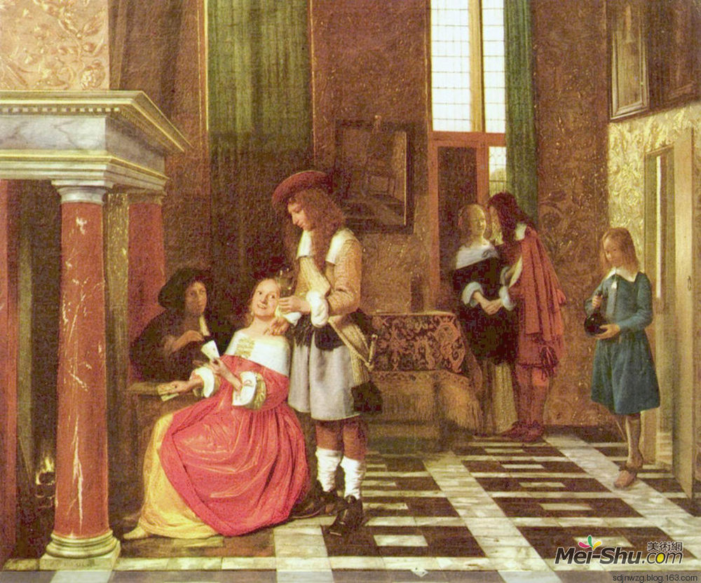  彼得·德·霍赫 Pieter de Hooch 高清作品欣赏