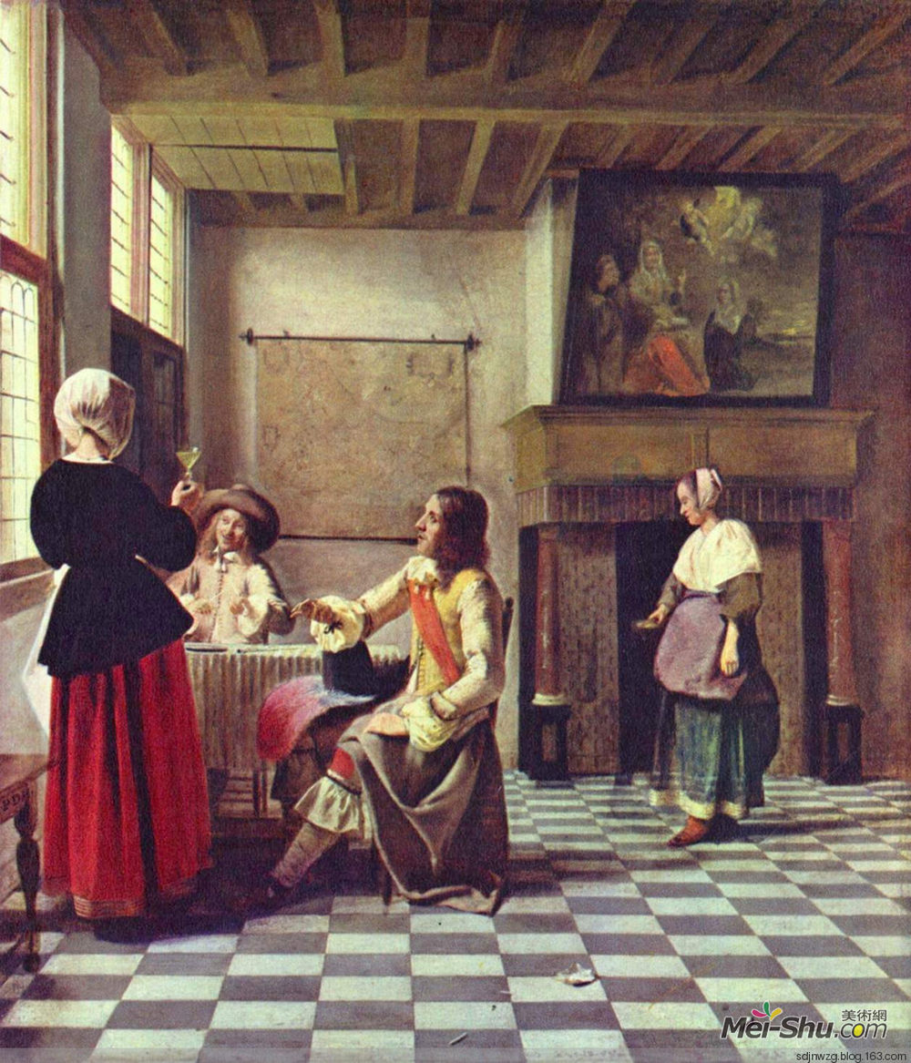  彼得·德·霍赫 Pieter de Hooch 高清作品欣赏