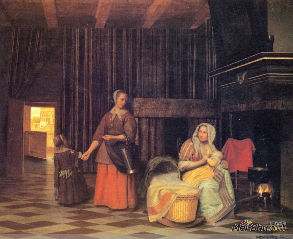  彼得·德·霍赫 Pieter de Hooch 高清作品欣赏