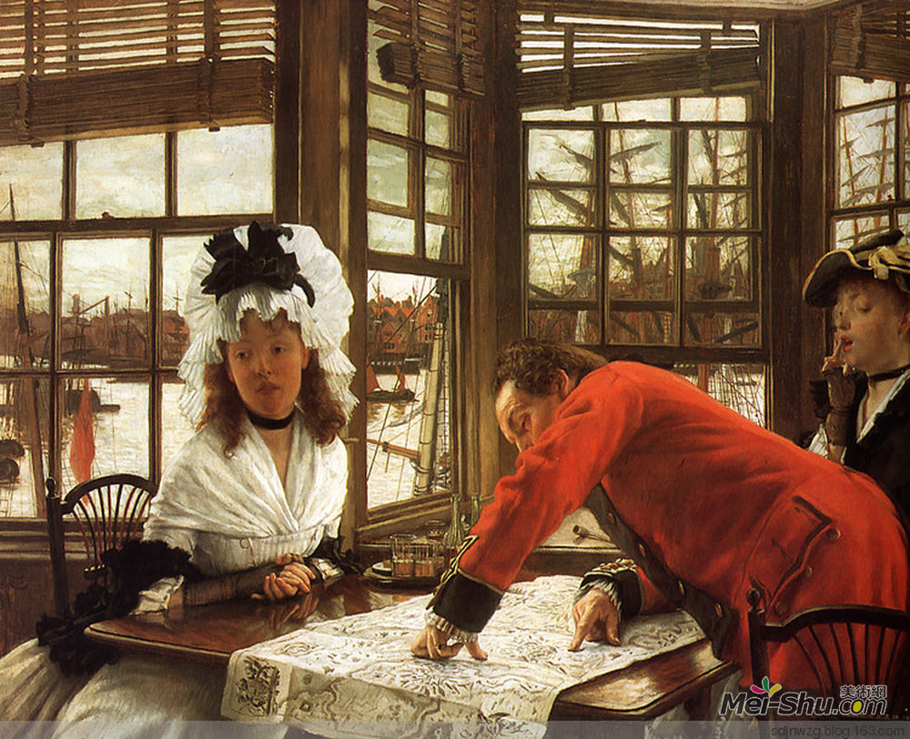  雅姆·蒂索 James Jacques Joseph Tissot 1836--190高清作品欣赏