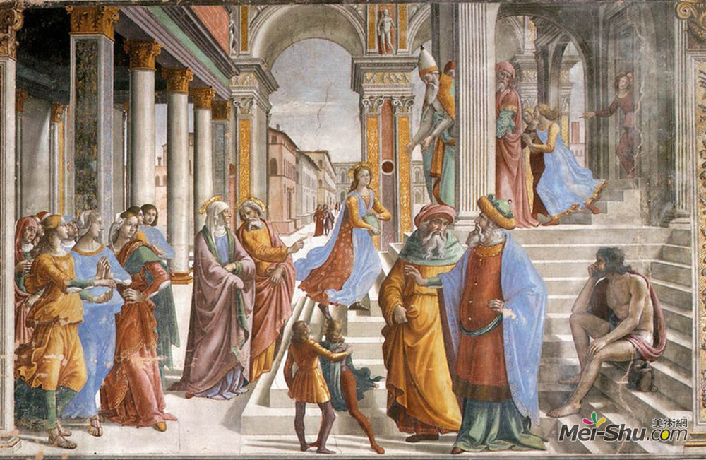  多梅尼科·基兰达约 Domenico Ghirlandaio 高清作品欣赏