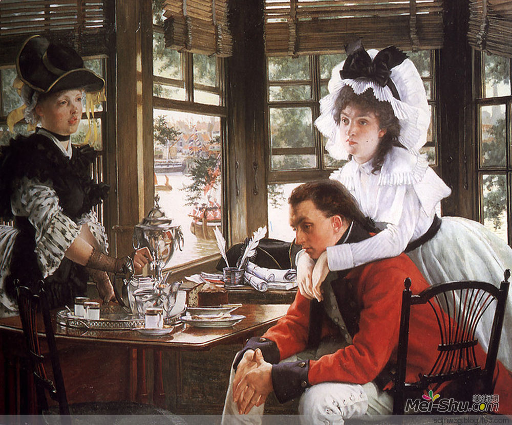  雅姆·蒂索 James Jacques Joseph Tissot 1836--190高清作品欣赏
