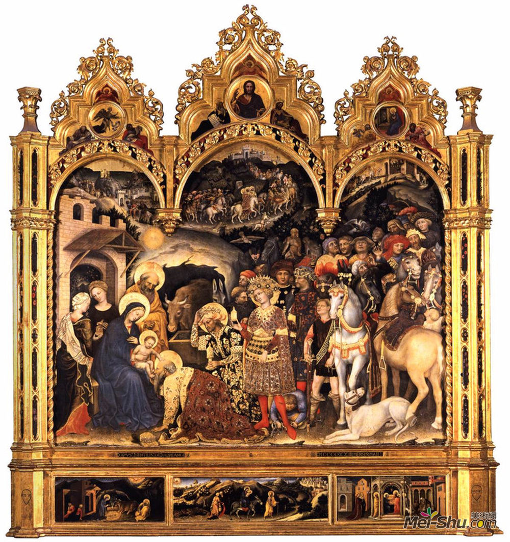 詹蒂莱·达·法布里亚诺 Gentile Da Fabriano 1370-142高清作品欣赏