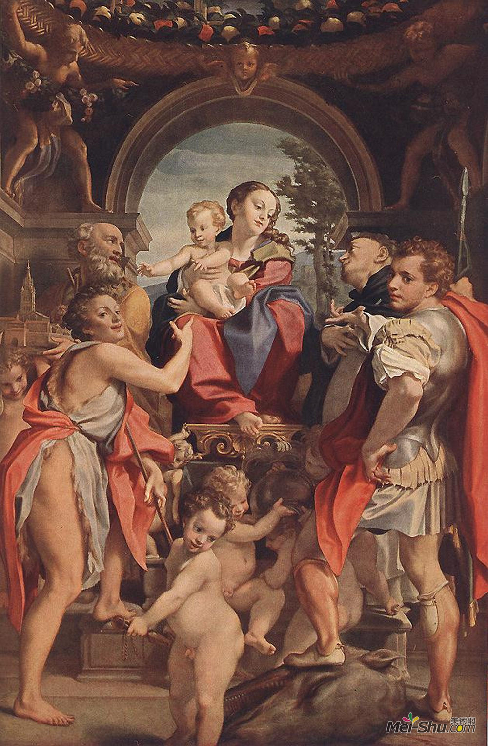  安东尼奥·柯勒乔 Correggio 1489-153高清作品欣赏