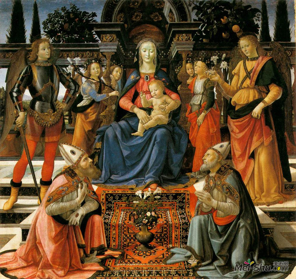  多梅尼科·基兰达约 Domenico Ghirlandaio 高清作品欣赏