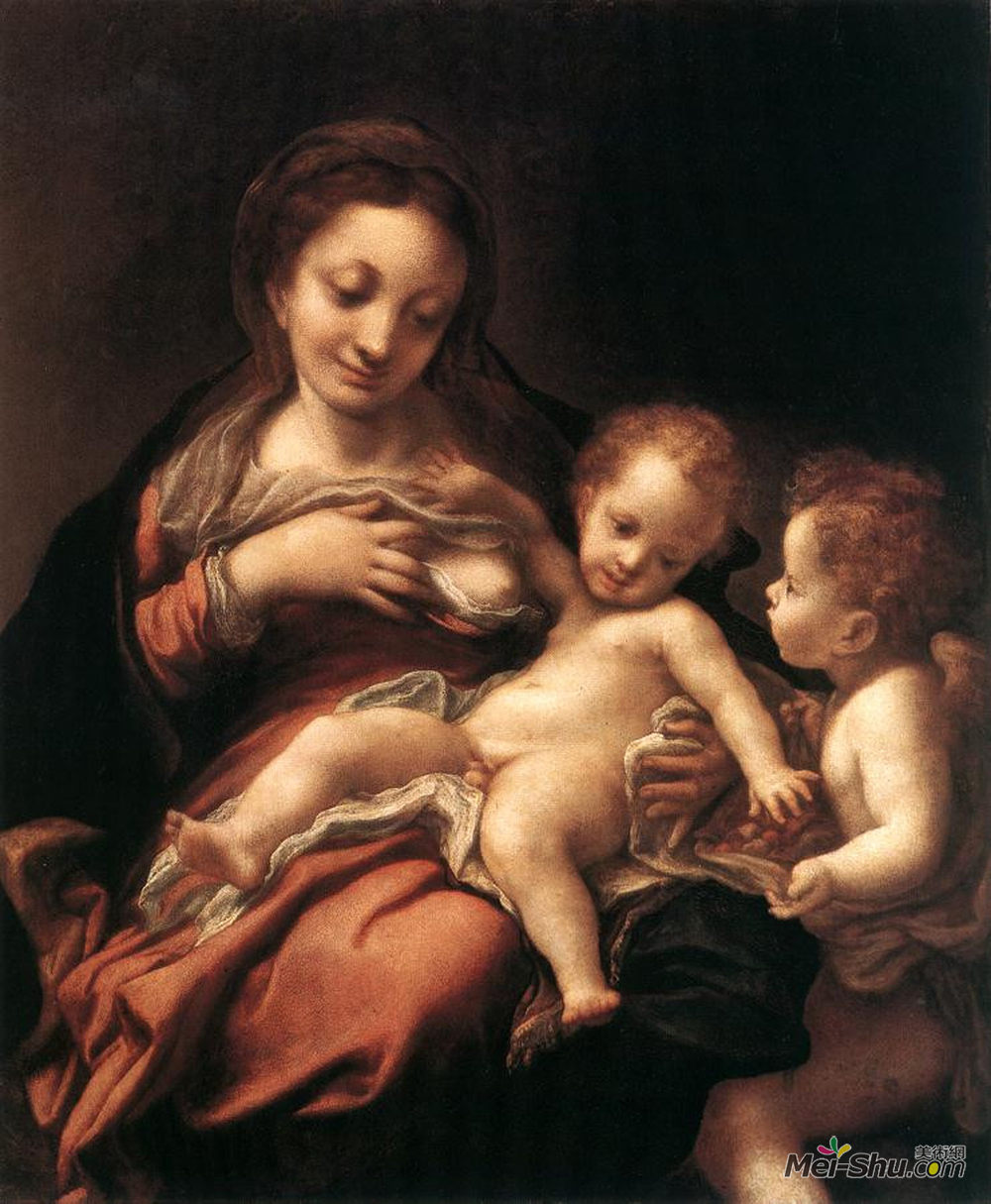  安东尼奥·柯勒乔 Correggio 1489-153高清作品欣赏