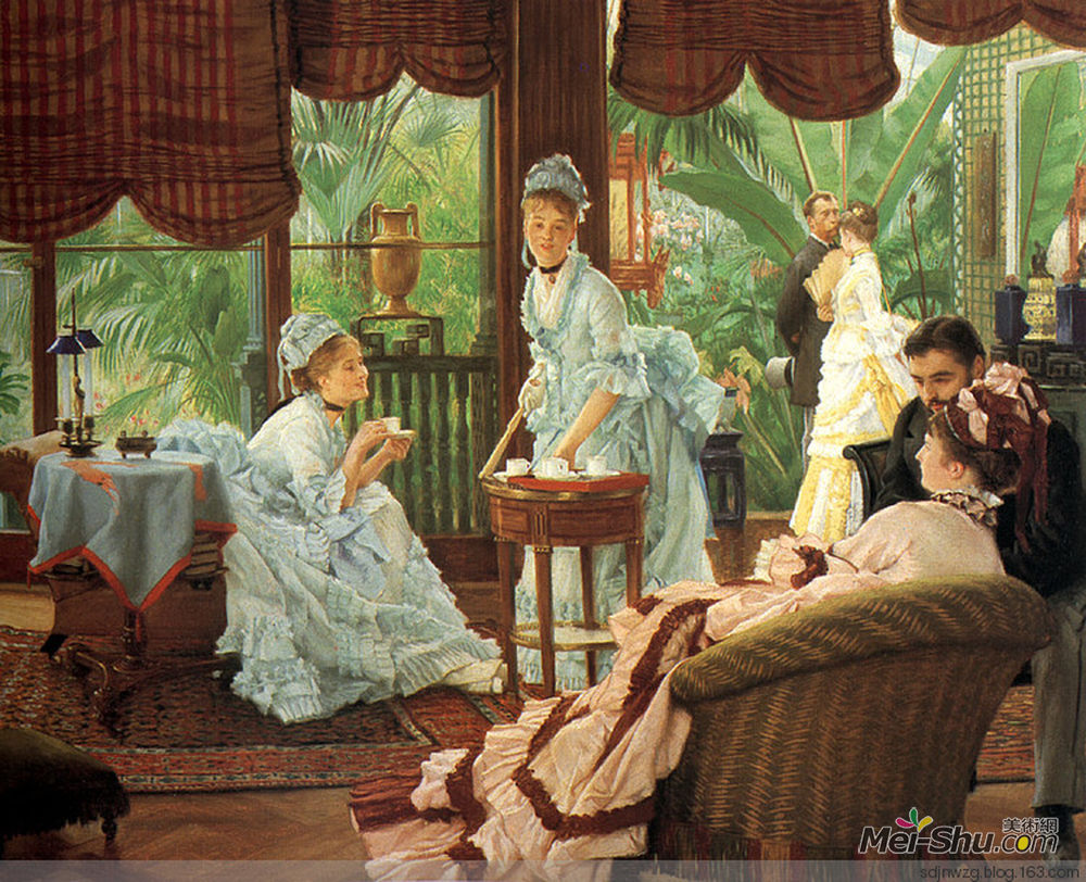  雅姆·蒂索 James Jacques Joseph Tissot 1836--190高清作品欣赏