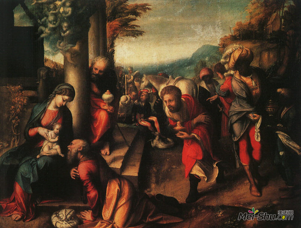  安东尼奥·柯勒乔 Correggio 1489-153高清作品欣赏