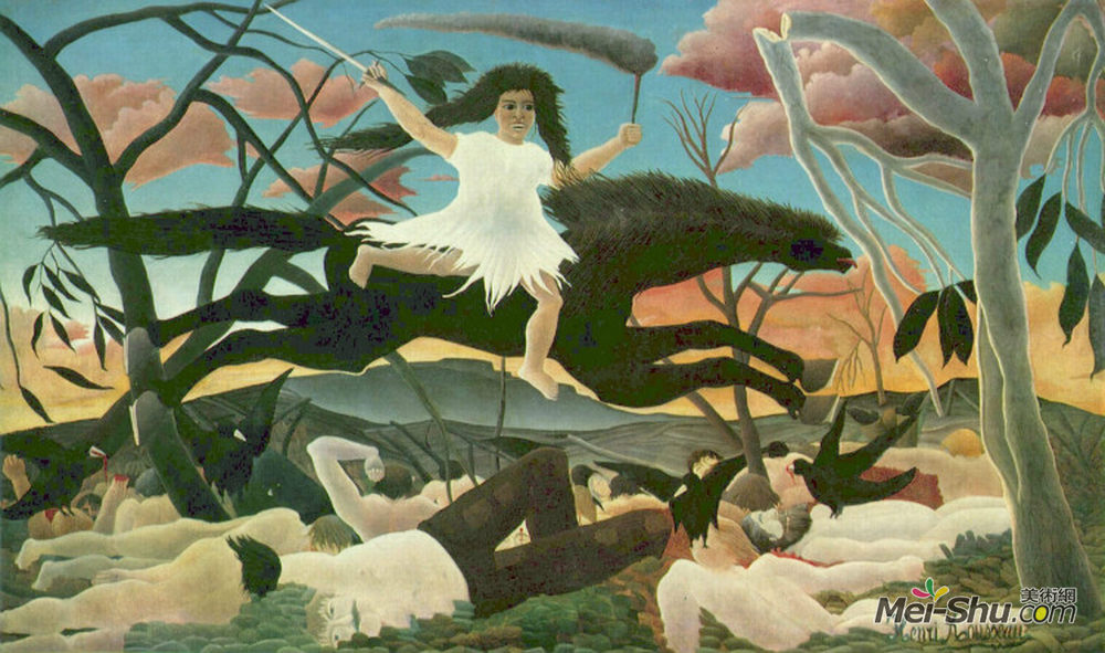  亨利·卢梭 Henri Rousseau 1844－191高清作品欣赏