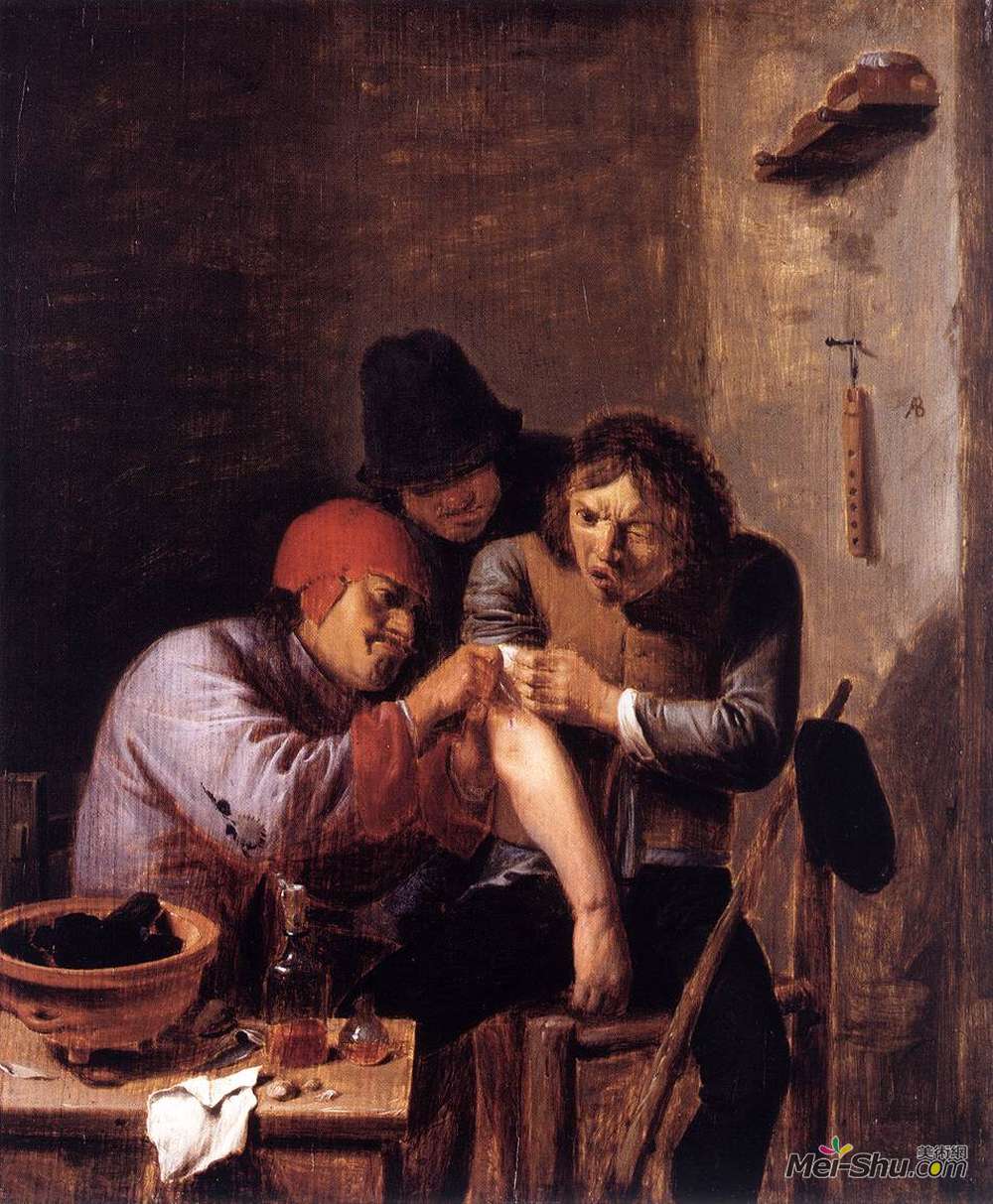 阿德里安·布鲁维尔(Adriaen Brouwer)高清作品《感觉》