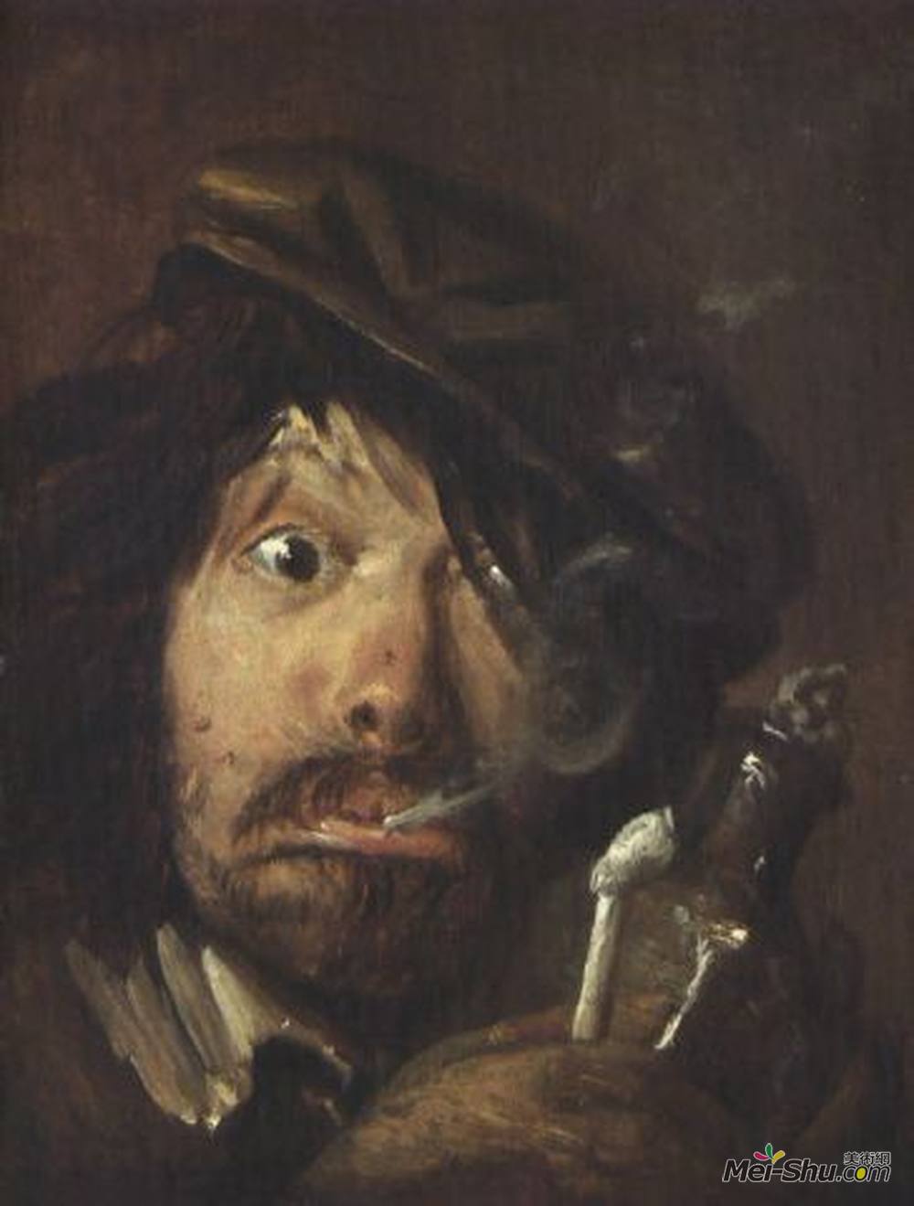阿德里安·布鲁维尔(Adriaen Brouwer)高清作品《熏蒸剂》