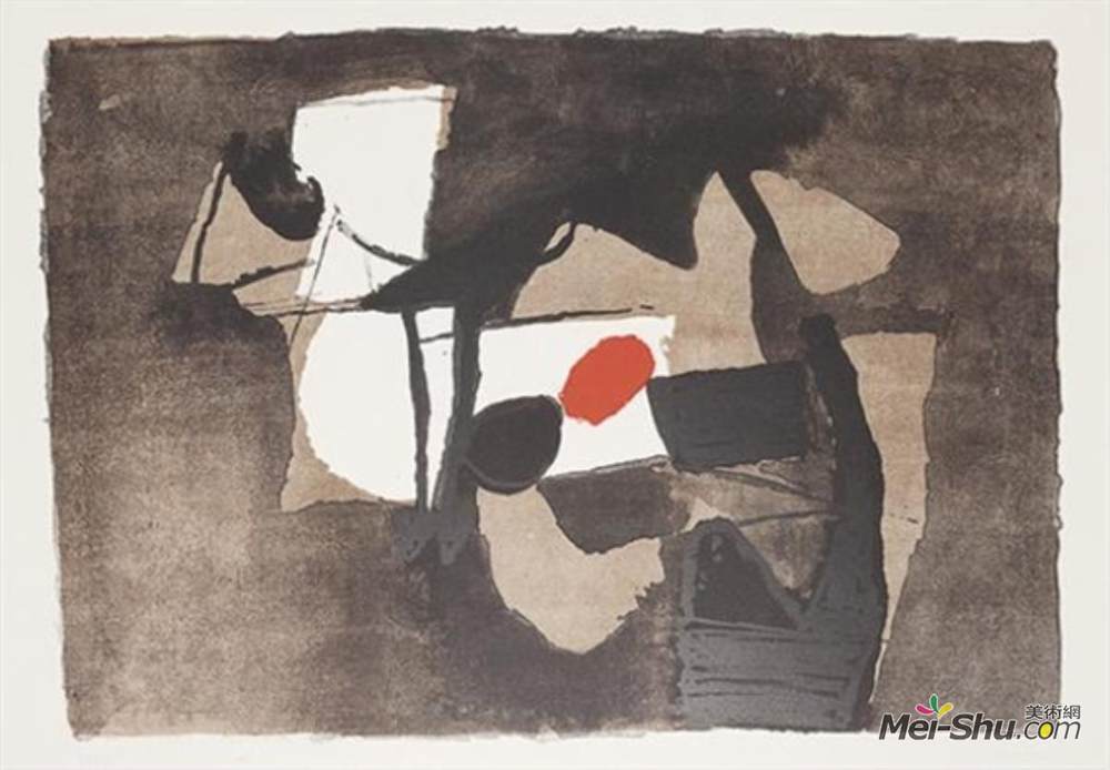 阿弗罗·巴萨德拉(Afro)高清作品《组成橙色》