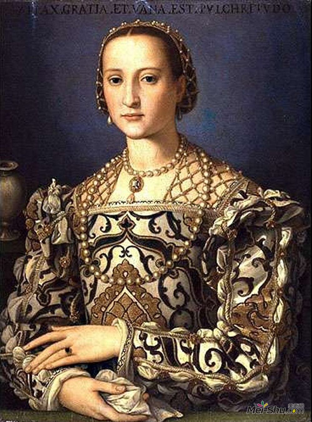 阿尼奥洛·布伦齐诺(Agnolo Bronzino)高清作品《伊丽诺拉达托莱多》