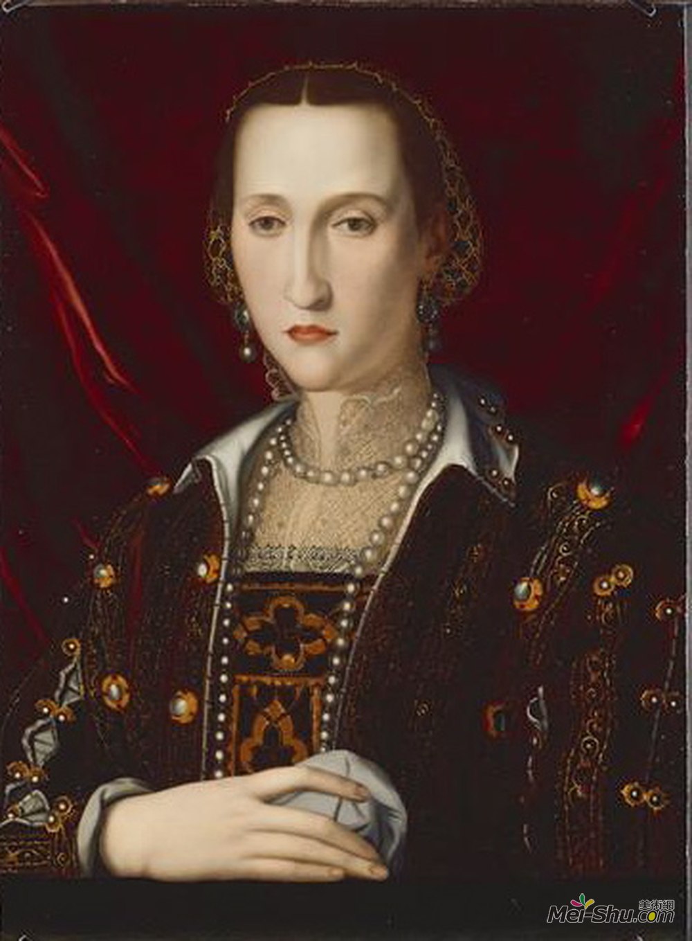 阿尼奥洛·布伦齐诺(Agnolo Bronzino)高清作品《伊丽诺拉达托莱多》