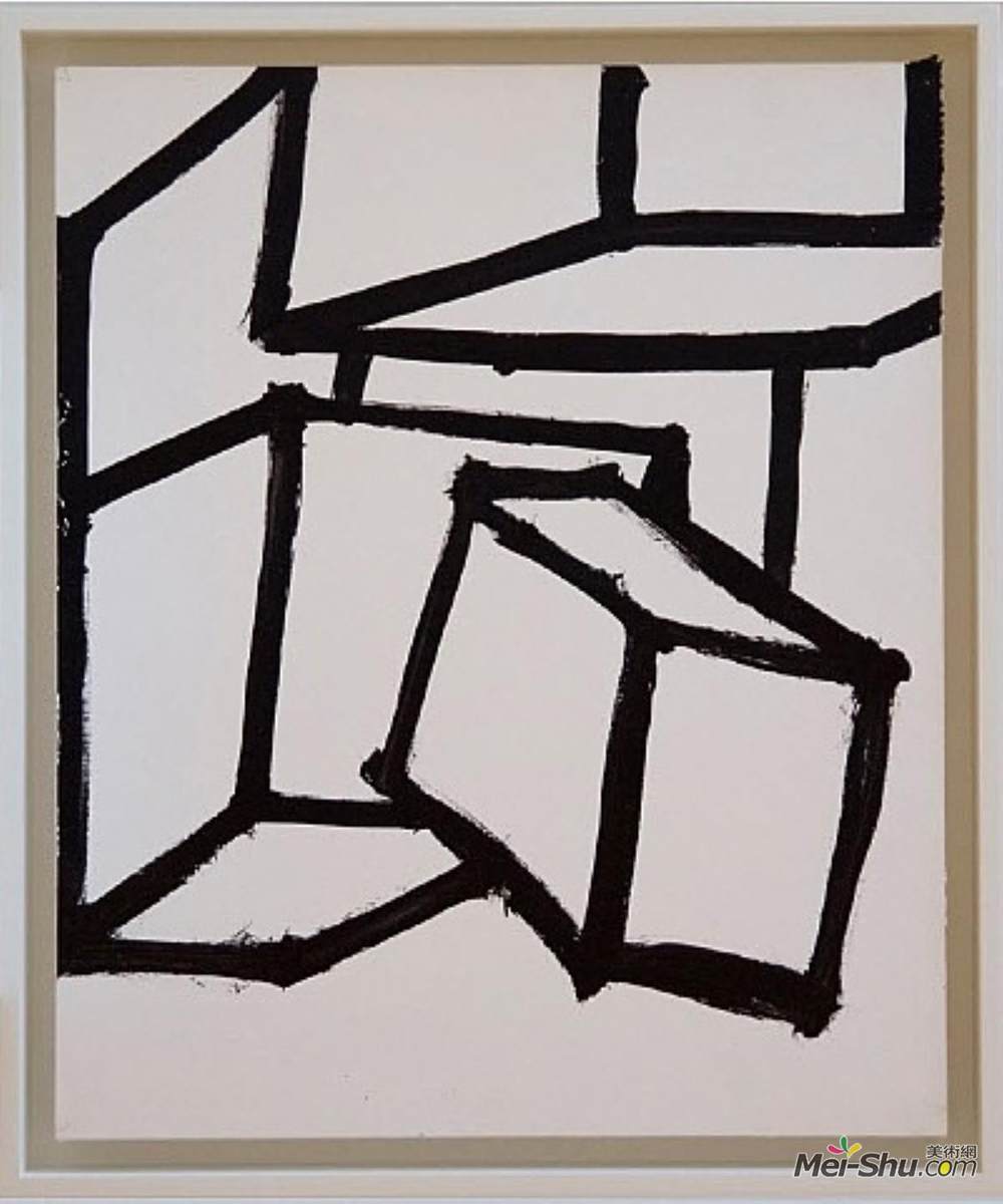 阿尔·赫尔德(Al Held)高清作品《无题》
