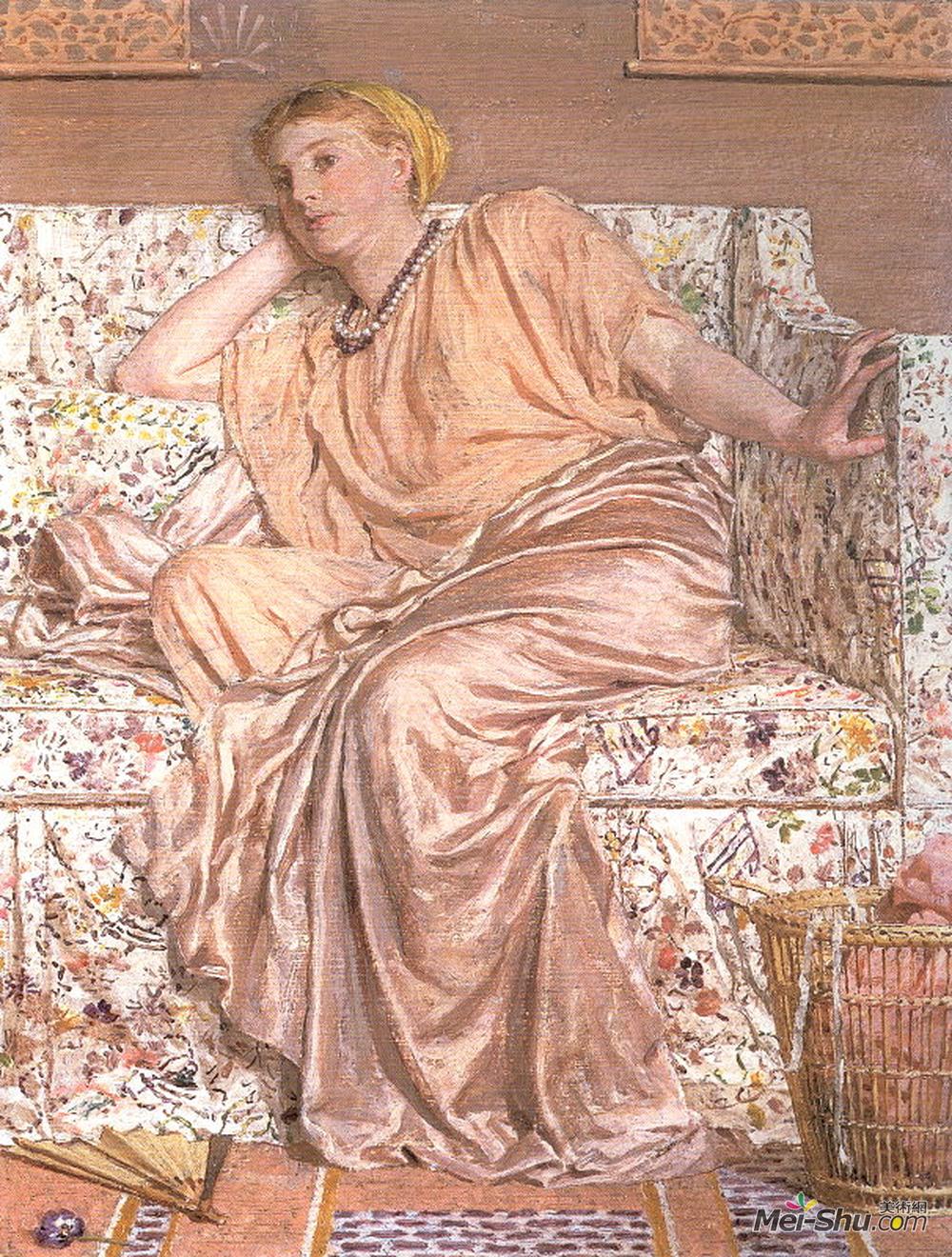 阿尔伯特·约瑟夫·摩尔(Albert Joseph Moore)高清作品《潘西斯》