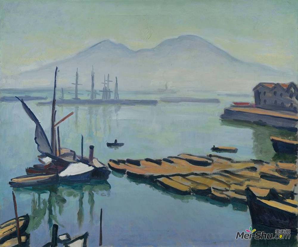 阿尔贝·马尔凯(Albert Marquet)高清作品《那不勒斯湾》