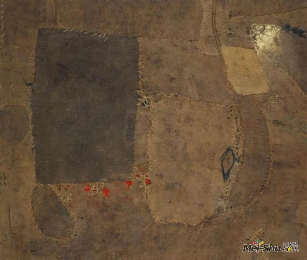 阿尔贝托·布里(Alberto Burri)高清作品《作文》